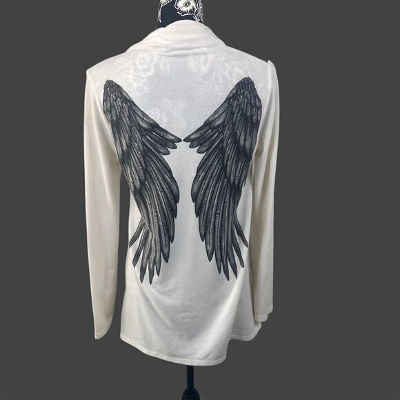 Women’s Bold Winged Duster Cardigan - Picture 7 of 7